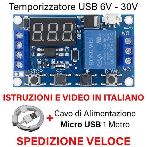 Temporizzatore programmabile - temporizzatore,