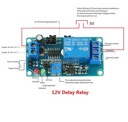1pcs modulo interruttore timer - 1pcs,