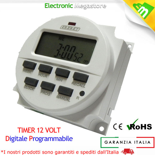 Timer digitale programmabile - timer,
