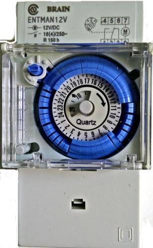 Timer 12v manuale - timer,