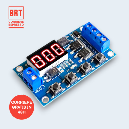 Scheda modulo temporizzatore