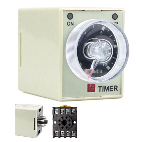 Timer relè ritardo - , accensione
