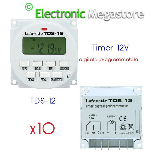 Set timer digitale - pz,