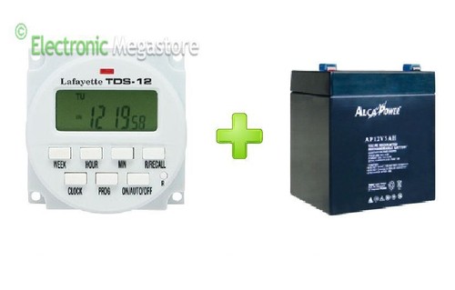 Timer digitale settimanale 12v - settimanale,