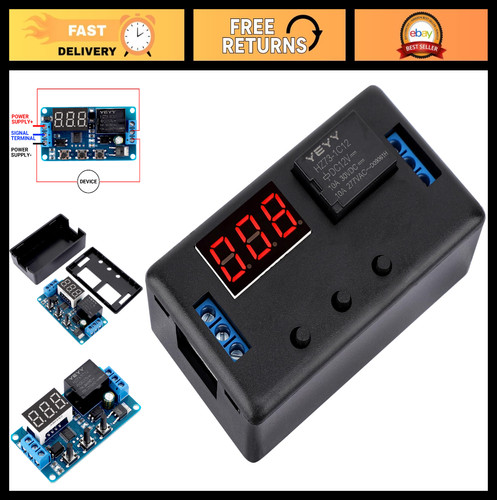 Relè timer 12v - relè, display