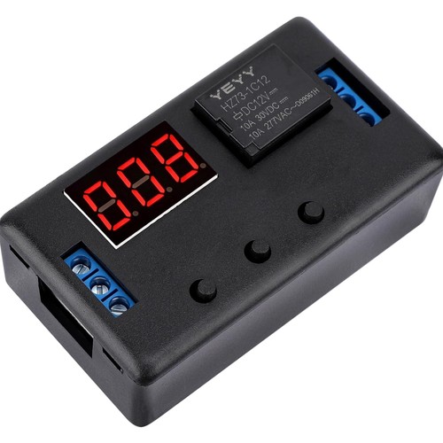 Relè timer 12v display - timer, led